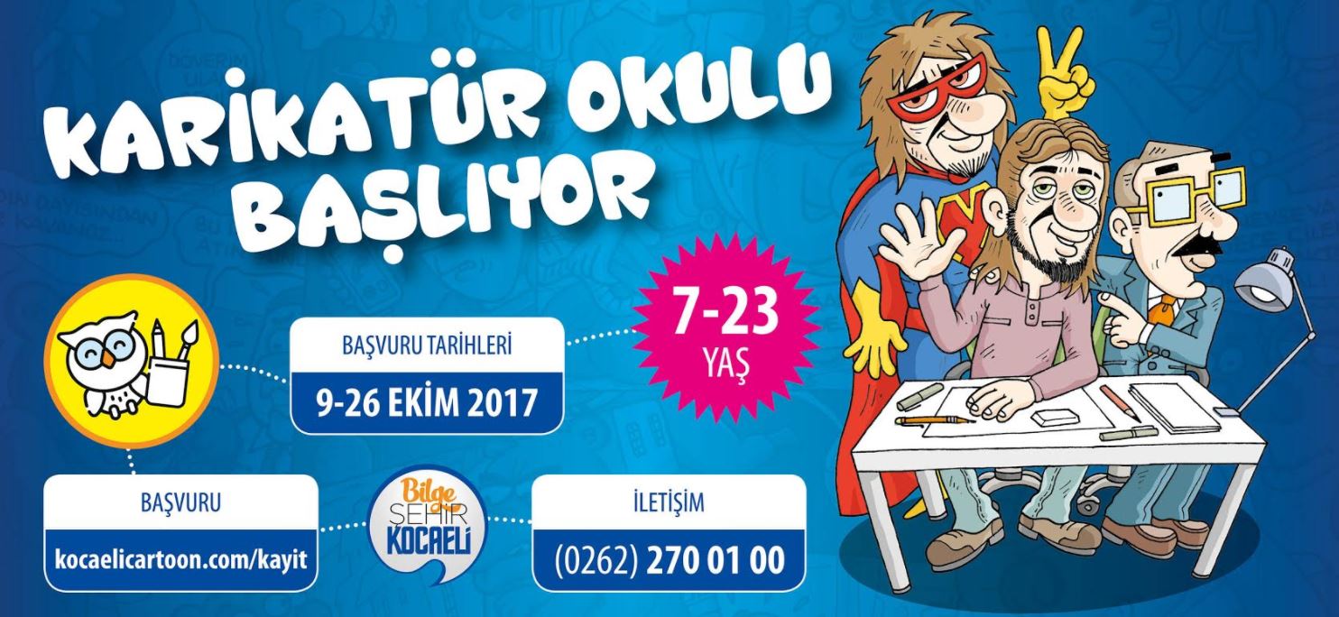 “Karikatür Okulu” için kayıtlar başladı