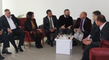 Tarhan ve CHP Çayırova’dan Gazetemize Ziyaret