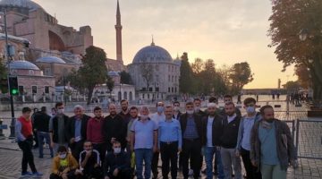 Gebze Refah sabah namazında Ayasofya’da