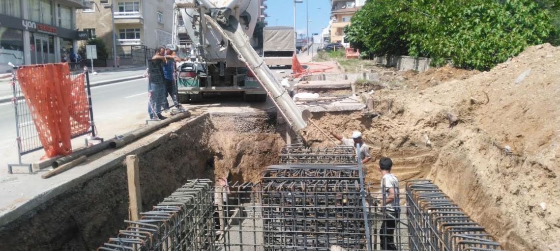 Çayırova’ya yaya köprüsü yapımına başlandı