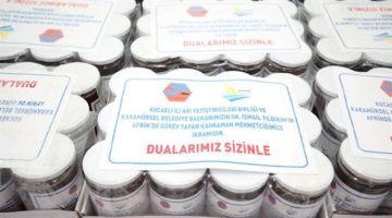 Karamürsel’den Afrin’e ‘Bal’