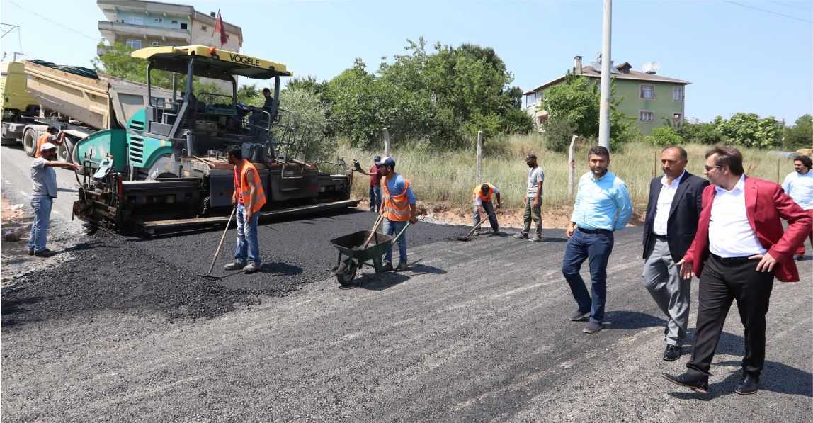 Asfaltlama Çalışmaları Başladı