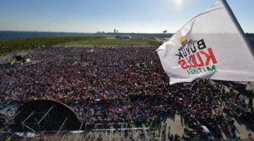 Başkandan Miting Teşekkürü