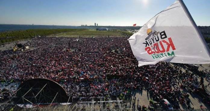 Başkandan Miting Teşekkürü