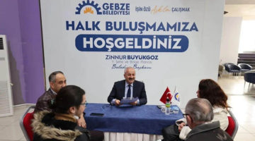 Başkan Büyükgöz Gebzeli hemşerilerini 2023’ün İlk Halk Buluşmasında Ağırladı