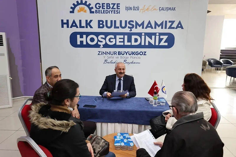 Başkan Büyükgöz Gebzeli hemşerilerini 2023’ün İlk Halk Buluşmasında Ağırladı
