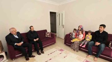Başkan Büyükgöz’den Gebze’deki Misafir Depremzede Ailelere ilk ziyaret