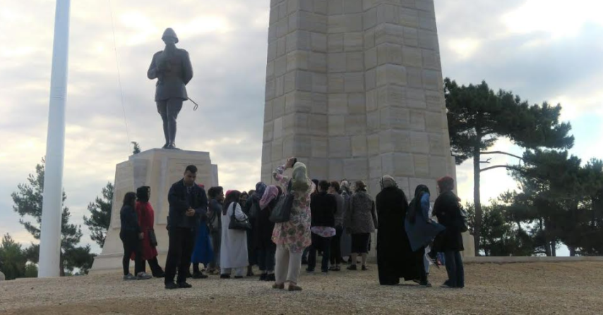 İlk defa Çanakkale’yi gördüler