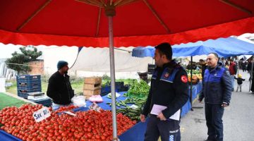 Çayırova Belediyesi Zabıtasından Pazar Denetimi