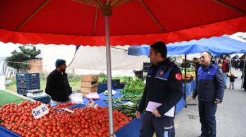 Çayırova Belediyesi Zabıtasından Pazar Denetimi