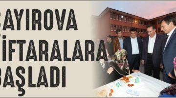 Çayırova Belediyesi İftar Programlarının İlki İnönü Mahallesinde