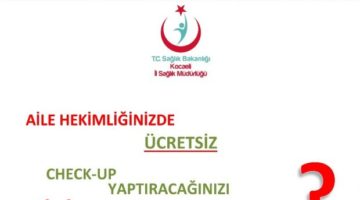 Ücretsiz Check-Up Devam Ediyor