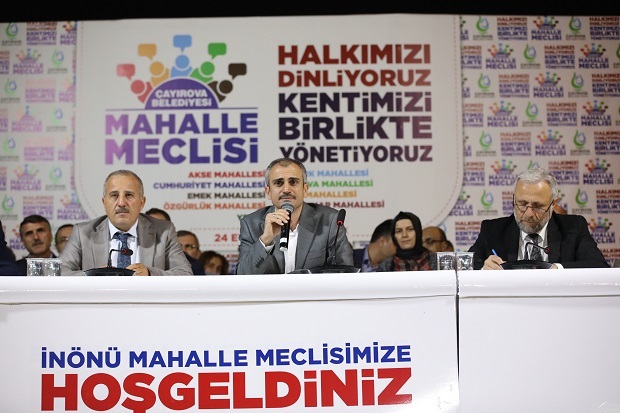 ” Daha güzel bir Çayırova için gece gündüz çalışıyoruz”