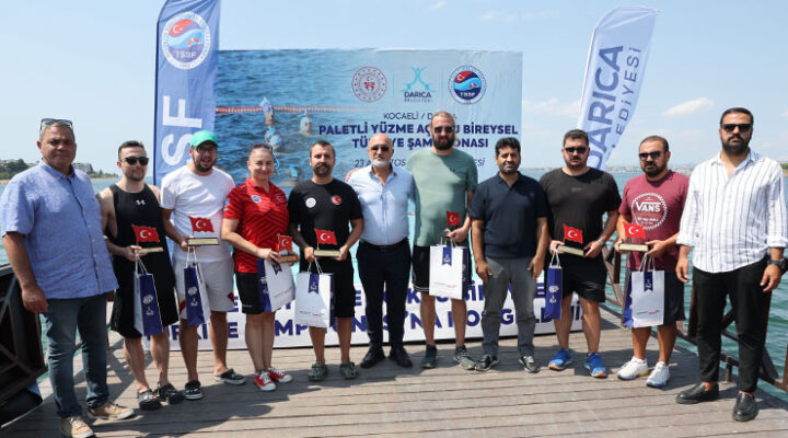 DARICA, PALETLİ YÜZME AÇIK SU BİREYSEL TÜRKİYE ŞAMPİYONASI’NA EV SAHİPLİĞİ YAPTI