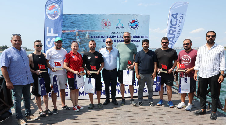 DARICA, PALETLİ YÜZME AÇIK SU BİREYSEL TÜRKİYE ŞAMPİYONASI’NA EV SAHİPLİĞİ YAPTI