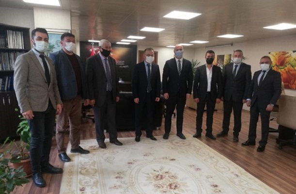 DEVA’dan ilk ziyaret Kaymakam Gözen’e