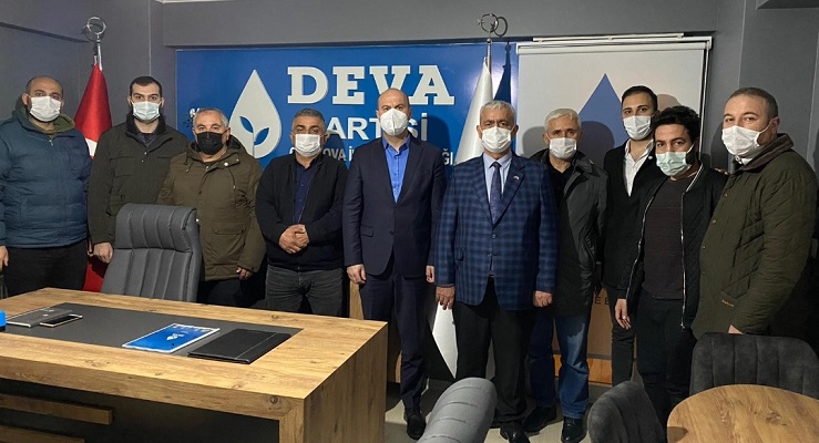 Çayırova İYİ Parti’den DEVA ziyareti