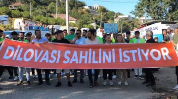 DİLOVASI HALKI SAHİLİNE SAHİP ÇIKIYOR: HALKIN SAHİLİ, HALKA AÇILSIN!