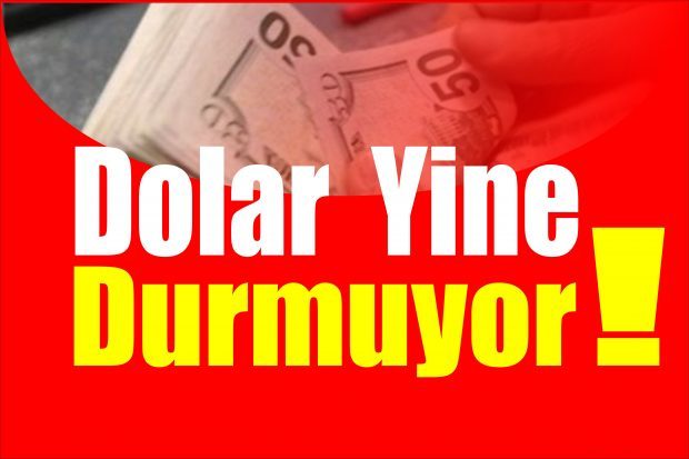 Dolar durmuyor!