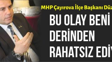 Bu Olay Beni Derinden Rahatsız Ediyor