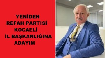 “Benden başka aday olduğunu açıklayan çıkmadı”