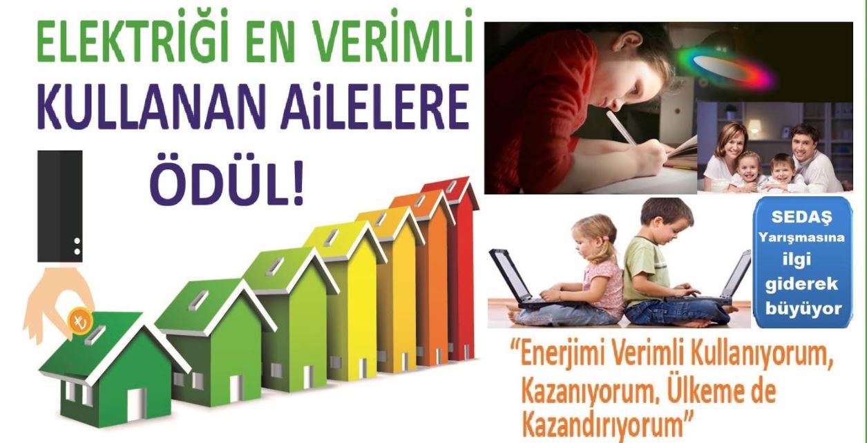 SEDAŞ 10 Aileye Ödül Verecek