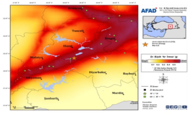 Elazığ Sivrice’de 6,8 büyüklüğünde deprem!