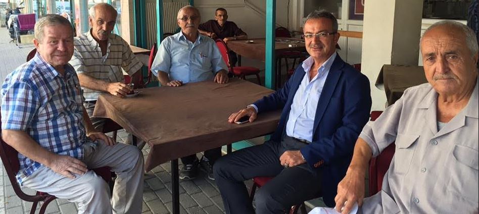 Köşker haftaya esnaf ziyaretiyle başladı