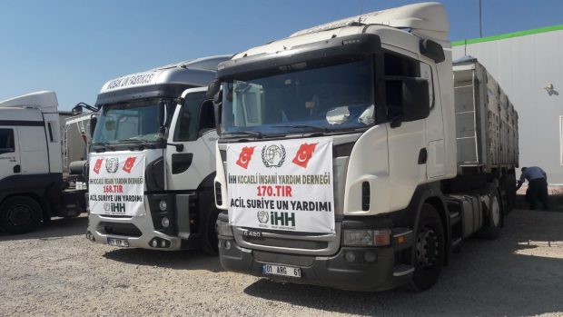 İHH Kocaeli’den Suriye’ye Acil Yardım