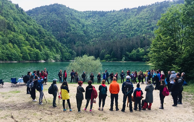 Sülüklü Göl’den Albatros Geçti