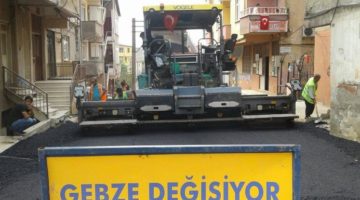 Gebze Fen işlerinde yoğun tempo