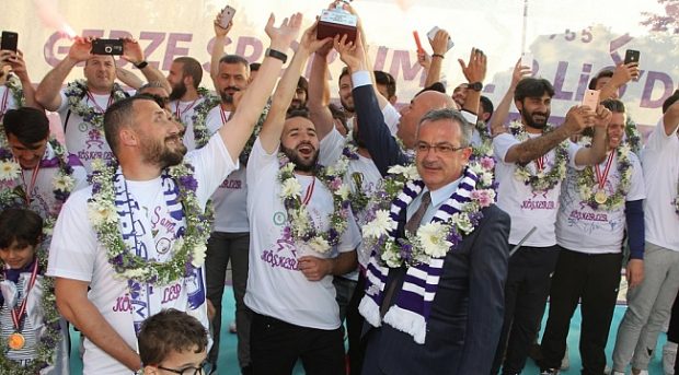 Gebzespor´un Şampiyonluk Coşkusu