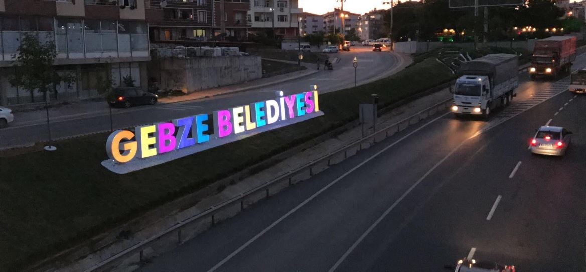 Gebze’de dekoratif peyzaj çalışmaları