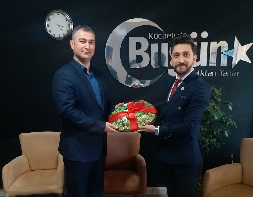 Demirci ve yönetiminden Kocaeli’de Bugün’e Ziyaret
