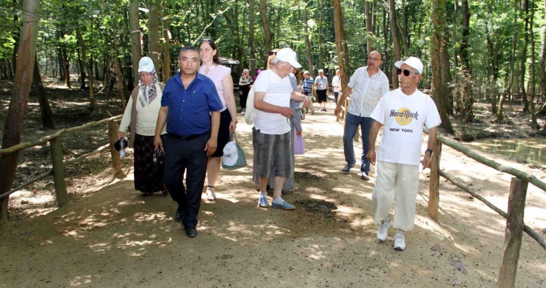 Doğal Yaşam Merkezi’nde huzur buldular