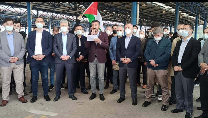 “TÜM DÜNYANIN GERÇEK VİCDAN SAHİPLERİNE SESLENİYORUZ”