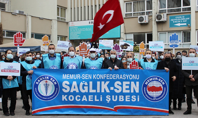 Sağlık-Sen olarak “artık yeter” diyoruz