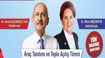 Kılıçdaroğlu ve Akşener ‘Üreten Belediye’ için geliyor