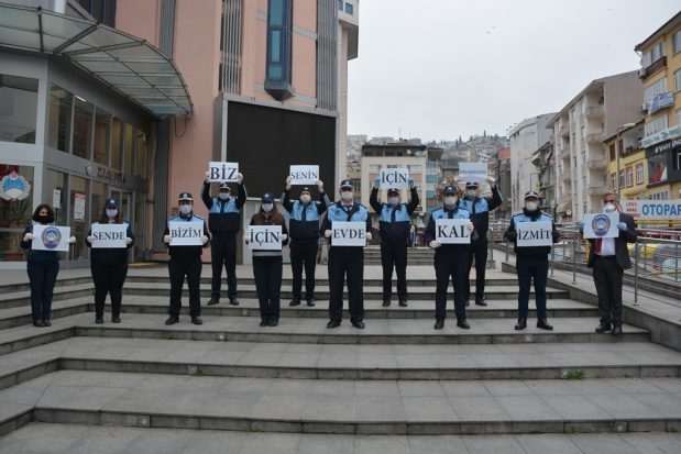 “Evde kal İzmit, evde hayat var”