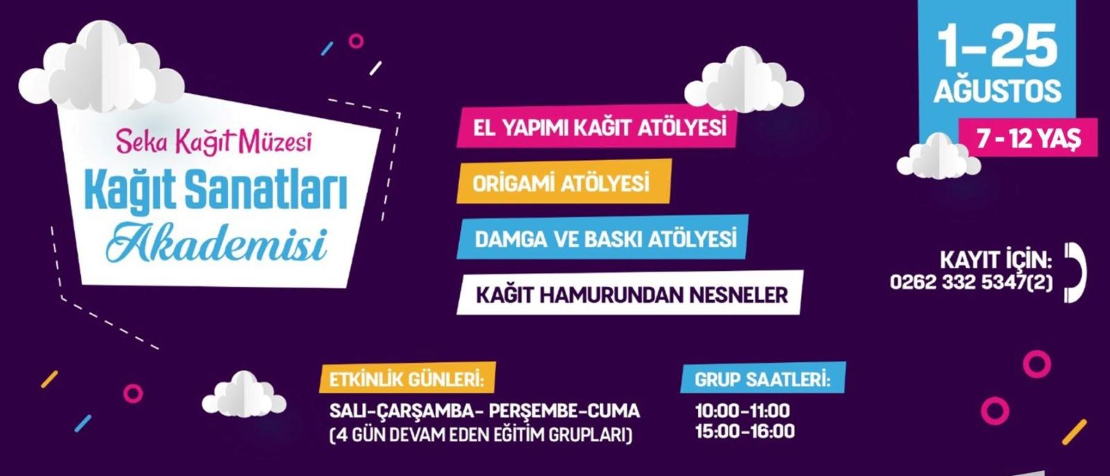 Kağıt Sanatları Akademisi başlıyor