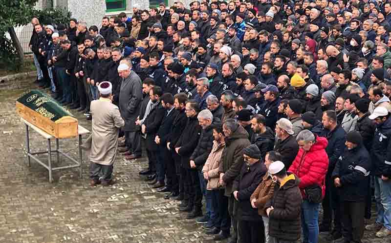 Belediye Personeli Gözyaşları Arasında Toprağa Verildi