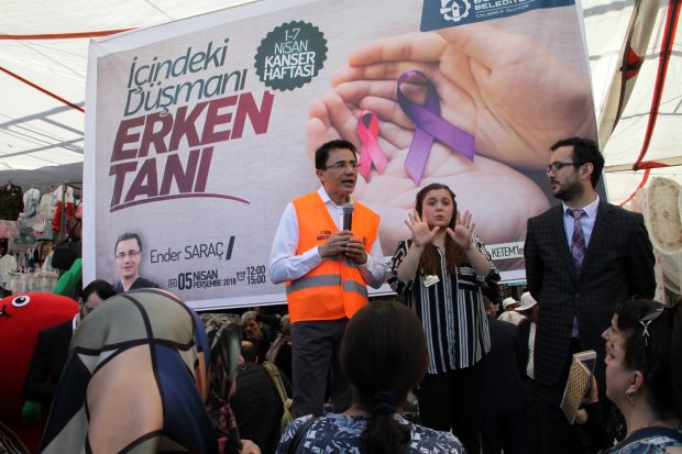 Dr. Ender Saraç, Pazar’da sağlık sırlarını verdi