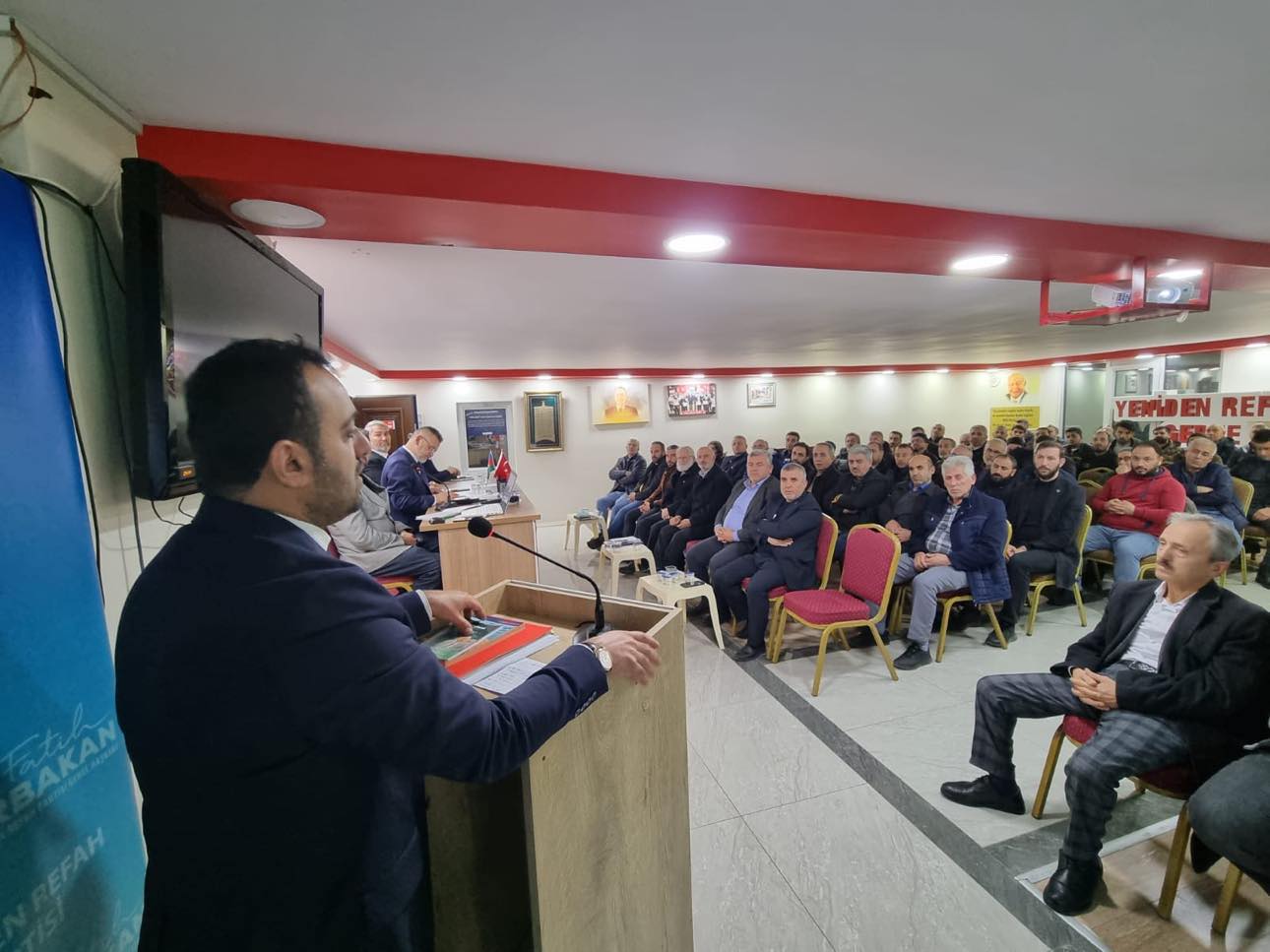 Y.Refah Partisi Gebze de Kasım ayı ilçe divanı