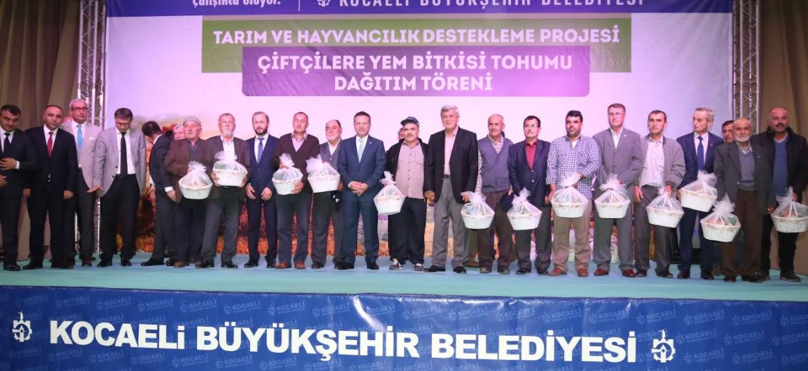 Çiftçilerimizin yanında olmayı görev bildik