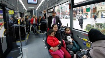 Toplu Taşıma ile bir günde 89 bin 407 kişi taşındı