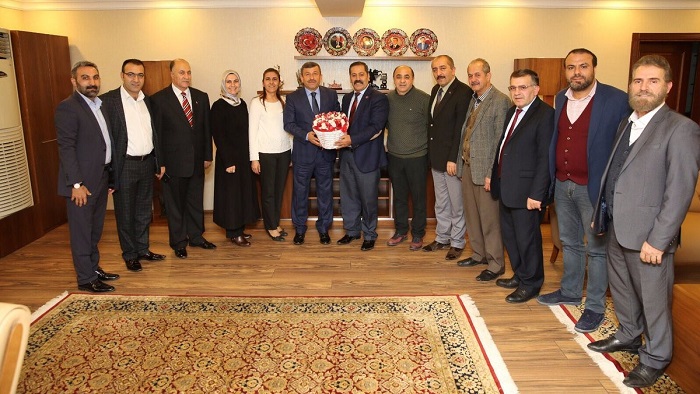 BAŞKAN KARABACAK KEDFE’Yİ AĞIRLADI