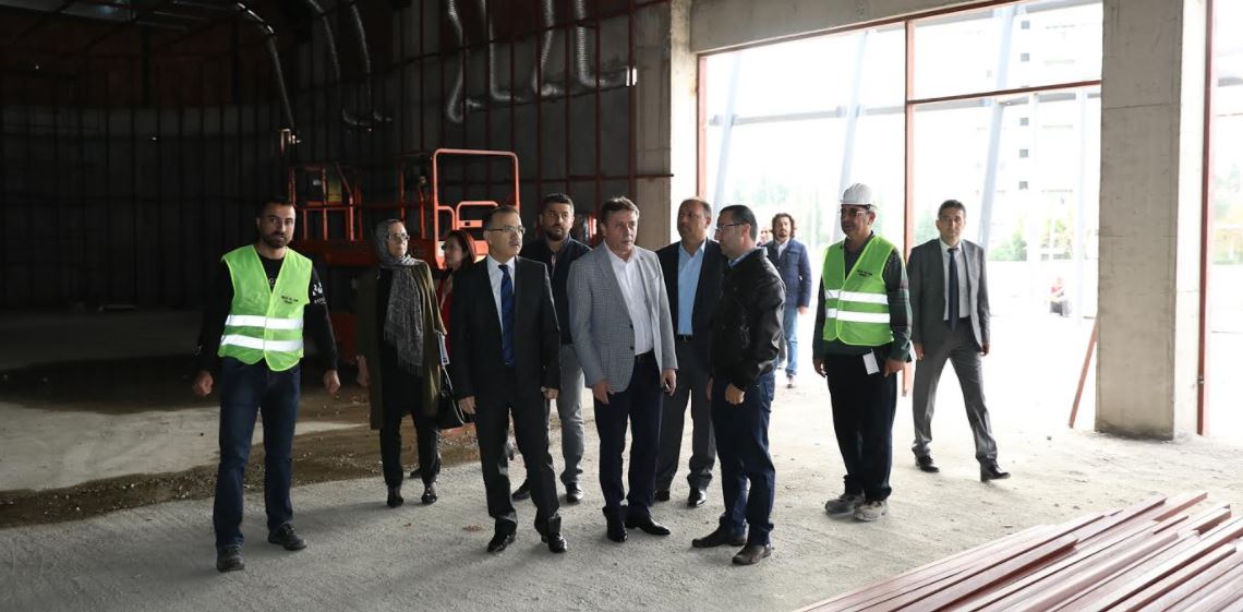 Şekerpınar Kültür Merkezini İncelediler