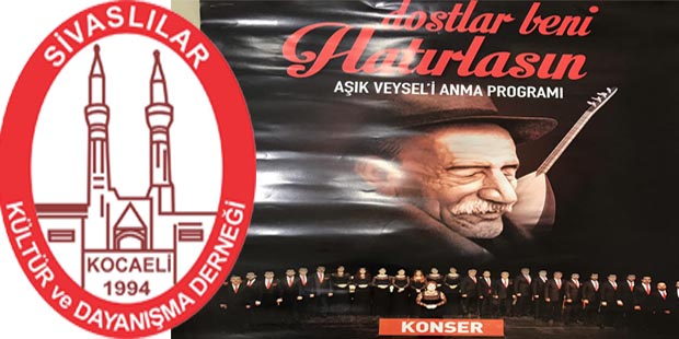 Kocaeli Sivaslılardan Aşık Veyseli Anma Proğramı