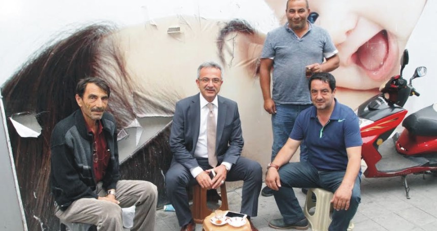 Köşker Esnaflarla Buluştu