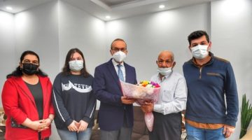 Kahraman Gazilerimizin evlerine misafir oldular